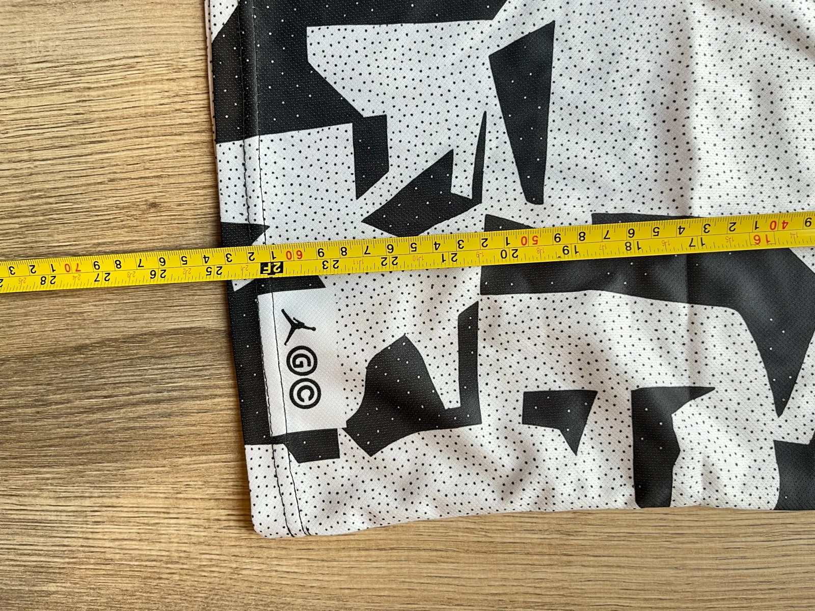 Jordan Basketball Set Black White Camo Replica Streetwear Jersey + Shorts Unisex – photo 12